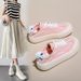 Breathable Little White Shoes Casual Big Head Shoes Versatile Board Shoes Platform Muffin Shoes Women_vogvips.com