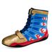 New Men's And Women's Boxing Shoes, Sanda Shoes, High Top Comprehensive Training Shoes, Wrestling Shoes, Long Boots, Boxing Shoes_vogvips.com