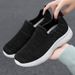 Women's Spring New Versatile Flat Bottomed Lazy Mom's Shoes, Polyurethane Couple's Casual Shoes_vogvips.com