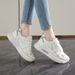 Little White Shoes Children Girls Students Leisure Sports Versatile Board Shoes Street Shooting_vogvips.com
