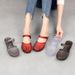 Trendy Crystal Closed-toe Slippers For Women, Summer Hollow-out Versatile Transparent Wear-resistant Thick-soled_vogvips.com