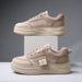 Little White Shoes Women's Popular Female Students Casual Through The Net Versatile Board Shoes Trend_vogvips.com