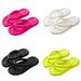 Fashion Candy Colors Woman Flip-flops Non Slip EVA Beach Shoes Soft Sole Bathroom Home Slippers For Couples And Women_vogvips.com