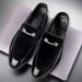 Men's Plus Size, Youth Versatile Suede Patent Casual Shoes, Korean Version Trendy Loafers, Hairstylists, Leather Shoes_vogvips.com
