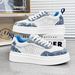 2025 Men's Sneakers, Hollow-out, Breathable, Fashionable, Thick-soled, Height-increasing, Youth Sports Fashion Casual Shoes, Versatile Low-top Shoes_vogvips.com