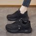 Spring 2026 Women's New Style Thick-soled Soft-soled Casual White Sneakers_vogvips.com