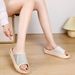 Women's Shoes Sparkly Diamond Platform Slippers Summer Sandals_vogvips.com