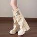 2025 New Spring And Autumn Thick-Soled Height-Increasing Over-the-Knee Long For Women, Sweet Cool Style, Spicy Girl High_vogvips.com