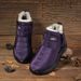 Cotton Autumn Winter Thickened Warm Snow Large Size Short Boots Women's Shoes_vogvips.com