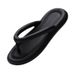 EVA Flip Flops Women Summer Beach Shoes Bathroom Bath Non Slip Sandals Fashion Slippers Black_vogvips.com