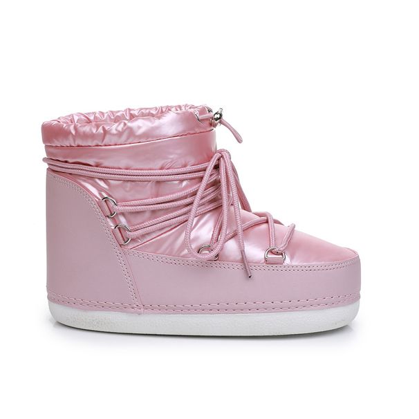 Women's Shoes Waterproof And Non Slip Space Boots , New Style, Short, Thickened, Warm Snow Boots._vogvips.com