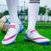 Children's Football Shoes Boys And Girls Elementary School Students Velcro Teen Training Broken Nail Shoes_vogvips.com