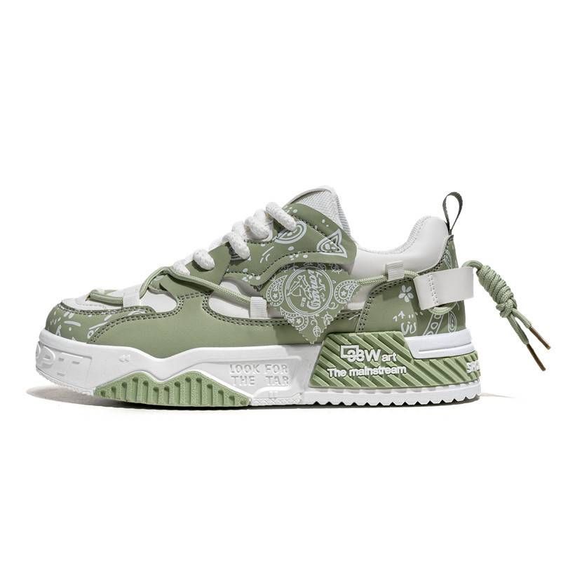 Men's Platform Sneakers – Thick Sole Breathable Shoes (Height Enhancing & Versatile)_vogvips.com