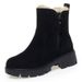Women's Snow Boots, Women's Boots, Comfortable New Autumn And Winter Versatile Short Tube Anti Slip And Thick Velvet Warm Cotton Shoes_vogvips.com
