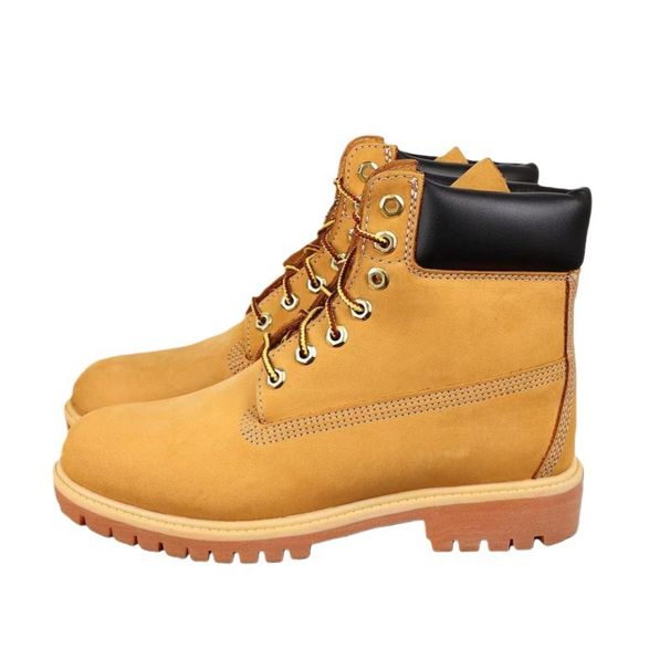 Classic PT Martin Winter New Yellow Boots, Timber Blue Unisex Outdoor High-Top Sports Hiking Boots For Snowy_vogvips.com