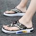 Regal Footwear Flip-Flops Summer Sandals Outdoor Beach Non-Slip Trendy Men's Slippers_vogvips.com