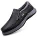 Men's Shoes Leather Loafers Soft-soled Foot-fitting Casual Leather Shoes Fleece Warm Men's Shoes_vogvips.com