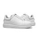 All-White Platform Sneakers With Silver Accents: A Fusion Of Minimalist Elegance And Street Style"_vogvips.com
