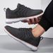 Men Fly Woven Breathable Casual Sports Shoes, Large Size Durable Non Slip Outdoor Walking Footwear For Cross-border Sale_vogvips.com