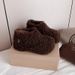 Thick Sole Height Increasing B Irkenstock Furry Shoes For Women, Fleece-Lined Warm Cotton Slippers, Winter Outdoor Sheep_vogvips.com