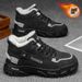 Men's Winter Shoes, Fleece-Lined, Thick, Warm, High-Top, Large Cotton Shoes, 2026 Sports, Labor Protection, Martin Work_vogvips.com
