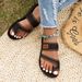 Ladies Fashion Casual Polyurethane Soft Bottom Comfortable Breathable Footwear_vogvips.com