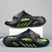 New Men's Massage Indoor Outdoor Sandals Beach Casual Shoes Comfortable Slides Men Women Home Slippers Big Size 46 47_vogvips.com