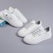 2026 Popular Spring And Autumn Lightweight White With Leather Upper, Height-increasing Soft Sole, Breathable Thick-soled_vogvips.com