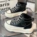 Women's Plush High-top Fashion Casual Sneakers_vogvips.com
