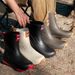 Rain Shoes Men's Mid Tube 2025 New Fashion Mid Tube Outdoor Anti Slip Water Shoes Lightweight Waterproof Rubber Shoe Covers_vogvips.com
