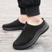 Men's Wedge Premium Slippers Vintage Anti-slip Casual Female Platform Retro Shoes Plus Size Orthopedic Diabetic Sandals_vogvips.com