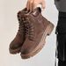 Martin Boots Men's Autumn Retro American Tooling Boots Leather Pig Bar Outdoor Wading Desert Short Boots_vogvips.com