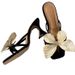 Fashion Summer 2025 New Floral Fairytale Style French Dress Heels Shark Clip Slippers_vogvips.com