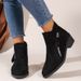 Cross-Border Plus Size Leopard 2024 Autumn Winter New European And American Style Side Zipper Single Boots For_vogvips.com