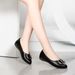 Women's Flat Shoes With Cowhide Sole, 2026 Spring/summer New Style, Casual Shallow-cut Versatile Non-slip Soft Leather_vogvips.com