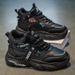 2025 Autumn New Breathable High-top Sneakers Men's Trendy Versatile Thick-soled Casual Running Dad Shoes_vogvips.com