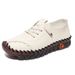 High-Quality Handmade Casual Versatile Soft-Soled Mom Shoes, Large Size Women's Flat Shoes, Casual Shoes_vogvips.com
