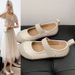 Soft Leather Mary Jane For Women, 2026 Summer New Model, Flat Soft Sole With Velcro, Comfortable, Stylish, Versatile_vogvips.com