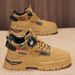European Warm Series Shoes Autumn Winter Trendy Youth Casual Sports Sneakers Men's 2025 New White Work Martin Boots_vogvips.com
