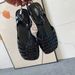 2025 Melissa Summer New Square Head Roman Flat Sandals Casual Beach Jelly Shoes Hollow Out_vogvips.com