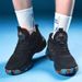 Quality Basketball Brand Men Sneakers Luxyry Design Mesh Breathable Sports High Top Anti-slip Casual Shoes_vogvips.com