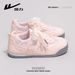 Huili WXY-Q153N Ballet-Style German Training Shoes 2026 Spring New Lace Bow Versatile Casual Shoes_vogvips.com