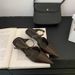 Niche French-style 2025 Summer New Pointed-toe Elegant Sandals, Low-heeled Brown Retro Closed-toe Women's Shoes_vogvips.com