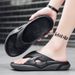 Men's Soft Soled Driving Flip Flops Summer Outdoor Casual Beach Shoes Thick Soled Walking on Clouds Feel_vogvips.com