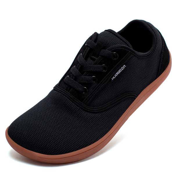 HOBIBEAR Wide-Toe-Box Barefoot For Men Minimalist Breathable Comfortable Trail Walking Shoes_vogvips.com