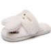 Plush Slippers Women, New Autumn And Winter Cute Rabbit Couple Home Maternity Indoor Silent Warm Cotton Shoes For Men_vogvips.com