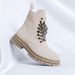 Men's Shoes High-top Men's Retro Tooling Shoes High-end Thick-soled Heightening Comfortable Martin Boots_vogvips.com