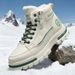 Plus-Size Men's Martin Boots, Men's Autumn And Winter Fleece-Lined Thickened Hiking Shoes, Ankle Boots, Casual Shoes_vogvips.com