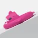 Women Cartoon Shark Slippers Men Flip Flops Indoor Bathroom Slides Summer Couple Fashion Flat Shoes Soft EVA Beach_vogvips.com