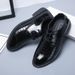Men’s Shoes Men's Leather Shoes Korean Version Of British Fashion Shoes Men's Leather Shoes Casual Breathable Business Formal Leather Shoes_vogvips.com